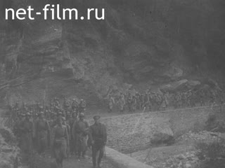 Footage Прибытие на Афон франко-русского воинского подразделения. (1917)