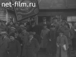 Сюжеты Строительство Волховской ГЭС. (1921)