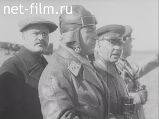 Footage Красная армия во время маневров. (1936 - 1939)