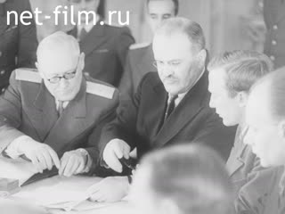 Сюжеты Конференция министров иностранных дел СССР, США и Великобритании. (1945)