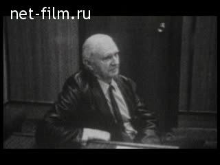 Footage Academician VP Glushko. (1970 - 1979)