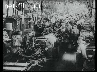 Footage U.S. auto industry. (1930 - 1939)