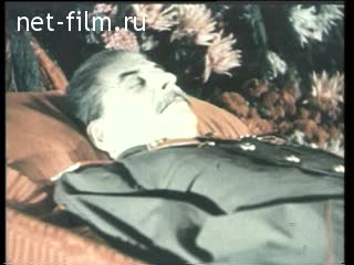Footage The funeral of Stalin. (1953)