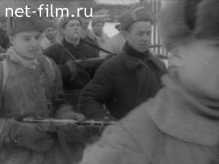 Footage In the district of Rivne. (1944)
