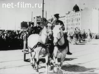 Footage Soviet Latvia. (1940)