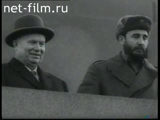 Footage Fidel Castro Ruz. (1942 - 2000)