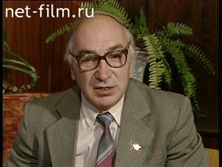 Interview on the "Copyright Law", piracy and protection of intellectual property in Russia. (1992)