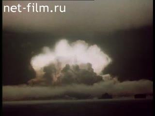 Footage Testing of the Soviet hydrogen bomb. (1955)