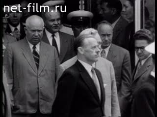 Footage The Geneva Conference in 1955. (1955)