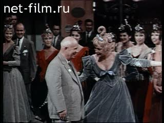 Footage Khrushchev's visit to the U.S.. (1959)