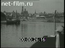 Footage A boat trip on the Moscow River. (1910 - 1914)