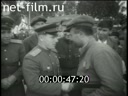 Footage Pilot Ivan Kozhedub. (1945)