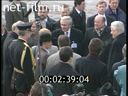 Footage Boris Yeltsin's visit to Norway. (1996)
