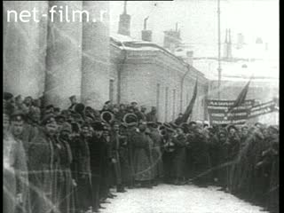 Footage February Revolution of 1917. (1917)