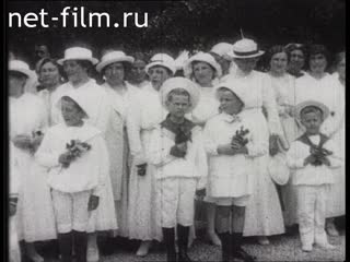 Footage Nicholas II in Yevpatoria. (1916)