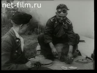 Footage Latvia in World War II. (1941 - 1944)