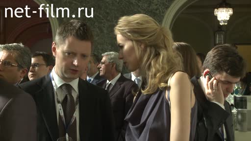 Footage St. Petersburg International Economic Forum 2012. (2012)
