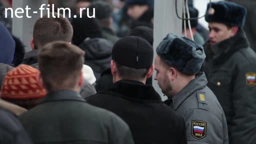 Сюжеты Политический митинг "За честные выборы" на проспекте Сахарова.. (2013)