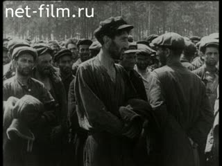 Footage POW camp near Minsk. (1941 - 1944)