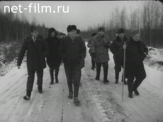 Footage Urho Kekkonen in the Soviet Union. (1963)