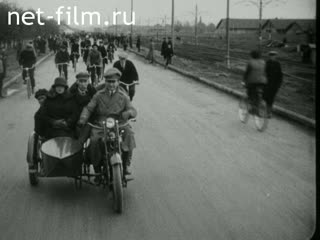 Footage Moscow transport. (1926 - 1929)