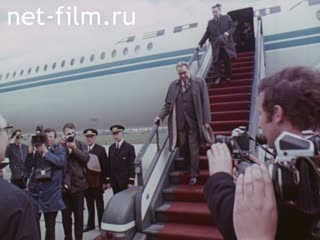 Film Leonid Brezhnev's Friendly Visit to the German Democratic Republic. (1973)