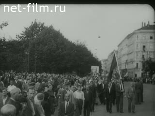 Footage Latvia's accession to the USSR. (1940)