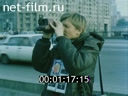 Footage Events at the White House in Moscow. (1993)