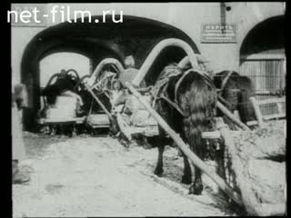 Footage Chronicle of events in Moscow. (1910 - 1912)