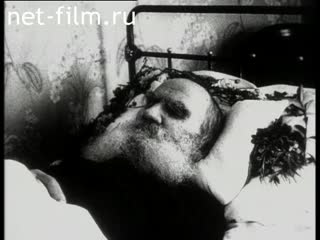 Footage Funeral LN Tolstoy. (1910)