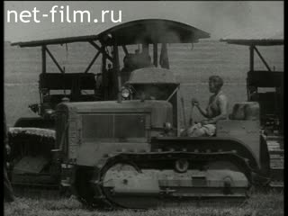Footage Women's tractor brigade. (1935 - 1939)