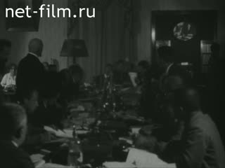 Footage Meeting of the Council of People's Commissars of the USSR. (1927)