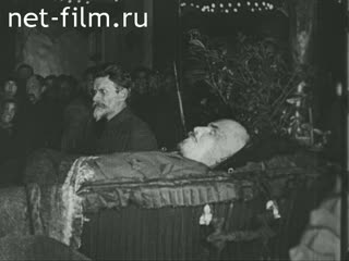 Сюжеты Прощание с Лениным В.И.. (1924)