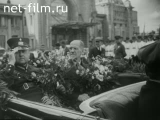 Footage Celebrations in Latvia. (1940)