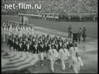 Footage XV Olympic Games in Helsinki.. (1952)