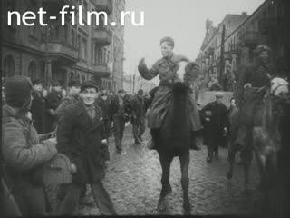 Footage Liberation of Poland. (1945)