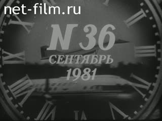Киножурнал Новости дня / хроника наших дней 1981 № 36
