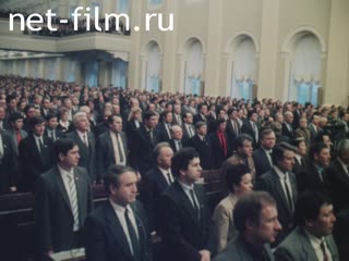 Киножурнал Новости дня / хроника наших дней 1991 № 1 Кто и как накормит Россию.
