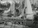 Киножурнал Советский спорт 1982 № 7 Гималаи -82. Паруса над Балтикой. Автофестиваль.