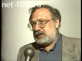 Footage Rustam Ibrahimbeyov interviews. (1995)