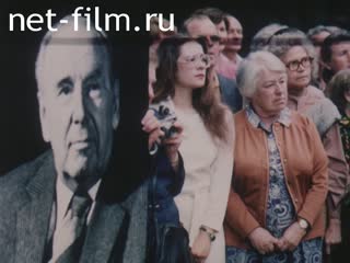 Footage The funeral of People's Artist of R.Plyatta. (1989)