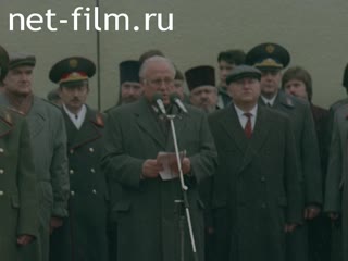Сюжеты Открытие памятника погибшим милиционерам. (1994)