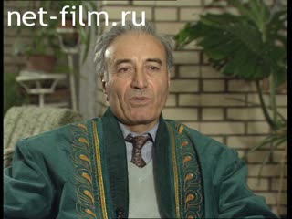 Footage Khodjakuli Narliev interviews. (1977)