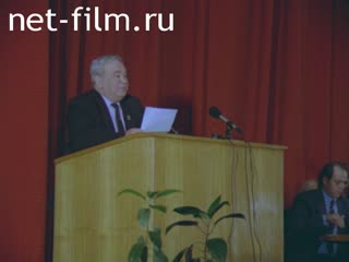 Footage First Congress of Soviet Germans. (1991)