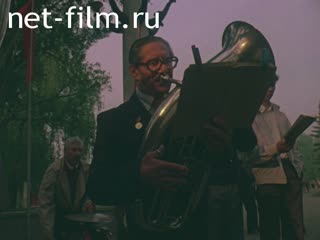 Сюжеты Демонстрация 1 Мая в Запорожье. (1990)