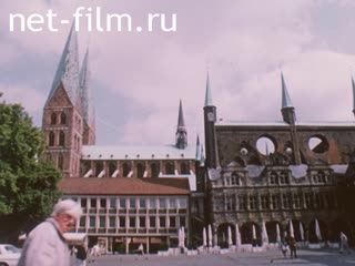 Footage Alfred Schnittke in Germany and Moscow. (1990)
