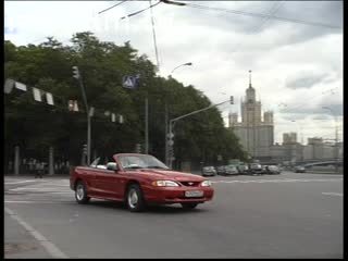 Footage Crossroads Kitaygorodsky travel, Moskvoretskaya Embankment. (2002)