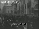 Footage The February Revolution in Moscow. (1917)