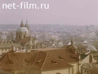 Footage European cities: Prague, Sofia, Berlin. (1989 - 1990)