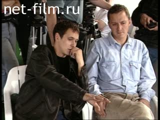 Footage Stepan Mikhalkov, Vladislav Opelyants, on the set. (1995)